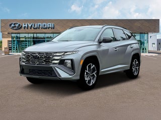 2025 Hyundai TUCSON Hybrid with Titanium Gray Matte Exterior