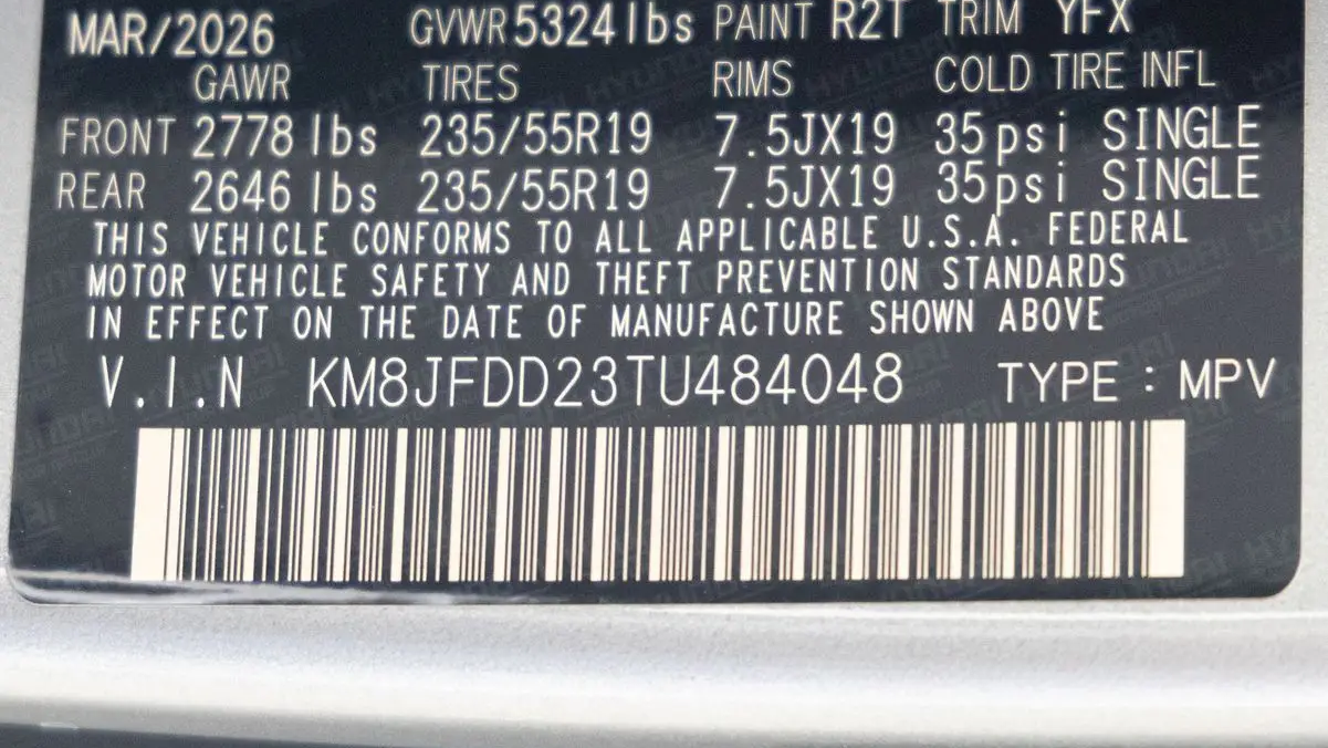 2026 Hyundai TUCSON Plug-in Hybrid Limited