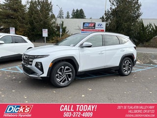 2026 Hyundai TUCSON Plug-in Hybrid with Creamy White Pearl Exterior