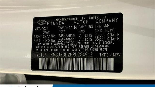 2024 Hyundai TUCSON Plug-in Hybrid Limited