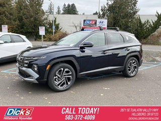 2026 Hyundai TUCSON Plug-in Hybrid with Deep Sea Exterior