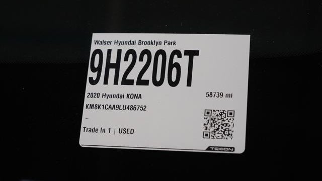 2020 Hyundai KONA SE