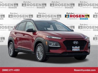 2020 Hyundai KONA with Pulse Red W/Black Roof Exterior