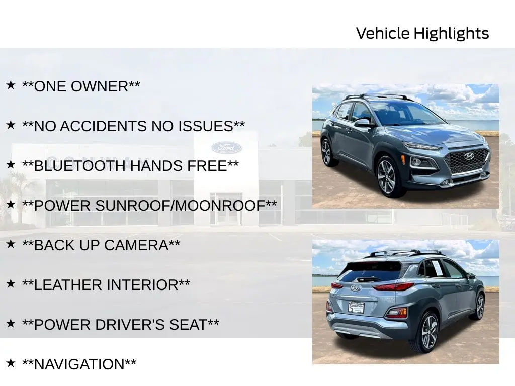 2020 Hyundai Kona - $20,850