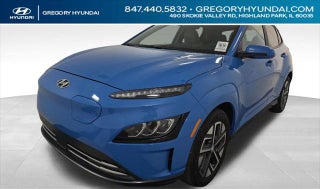 2022 Hyundai KONA Electric with Blue Wave Exterior