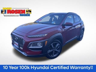 2021 Hyundai KONA with Pulse Red Exterior