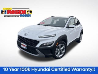 2023 Hyundai KONA with Lunar White Exterior