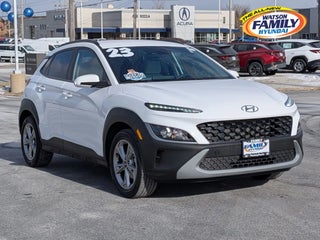 2023 Hyundai KONA with Lunar White Exterior