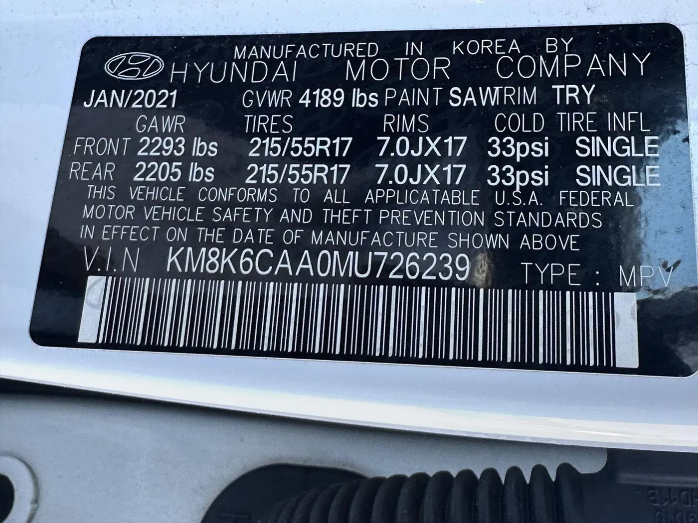 2021 Hyundai Kona - $18,495