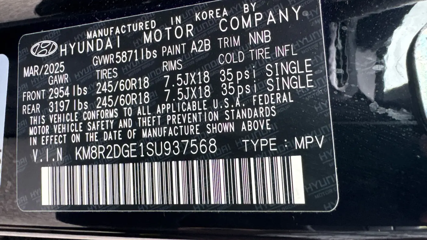 2025 Hyundai PALISADE SEL