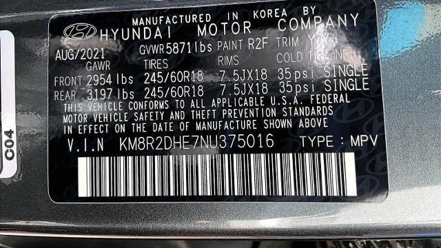 2022 Hyundai PALISADE SEL