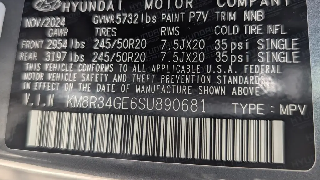 2025 Hyundai PALISADE XRT