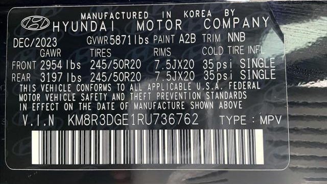 2024 Hyundai PALISADE XRT