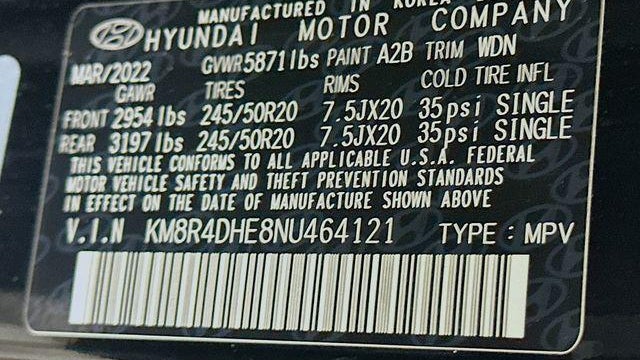 2022 Hyundai PALISADE SEL