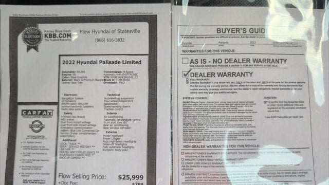 2022 Hyundai PALISADE Limited