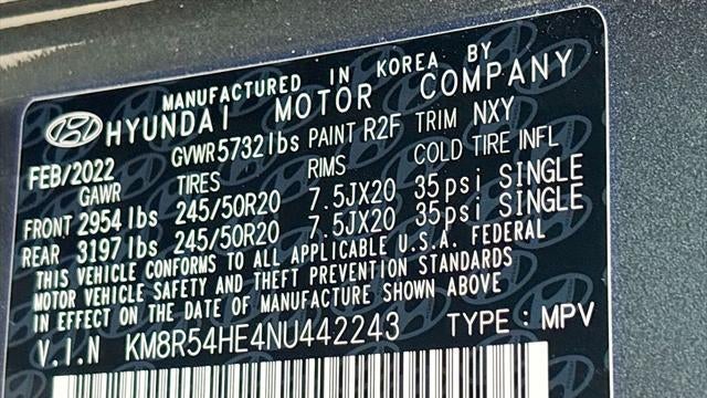 2022 Hyundai PALISADE Limited