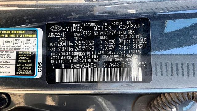2020 Hyundai PALISADE Limited