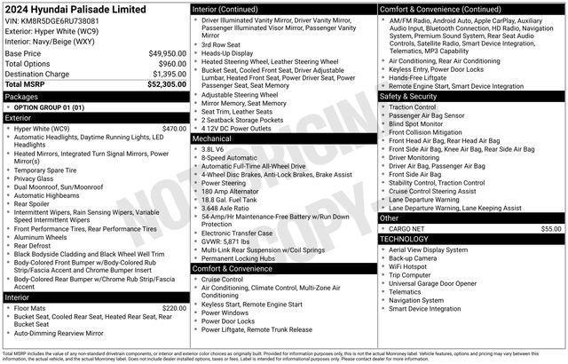 2024 Hyundai Palisade - $34,898