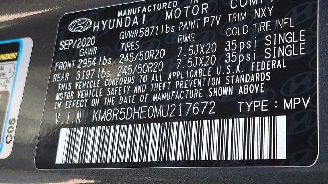 2021 Hyundai PALISADE Limited