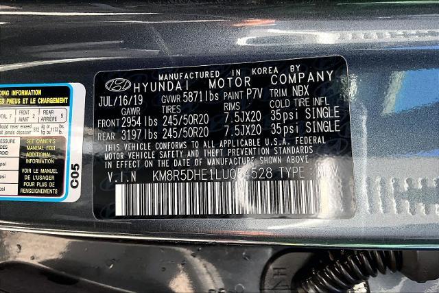 2020 Hyundai Palisade - $22,240