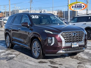2020 Hyundai PALISADE with Sierra Burgandy Exterior