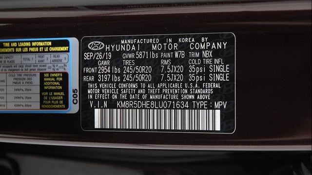 2020 Hyundai PALISADE Limited