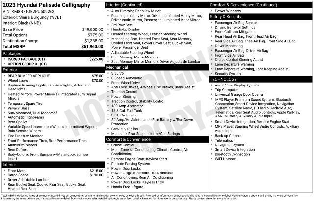 2023 Hyundai Palisade - $29,380