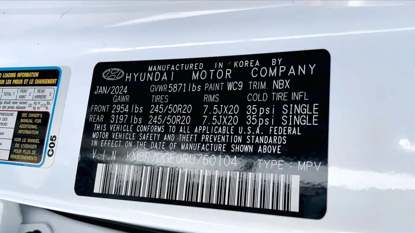 2024 Hyundai PALISADE Calligraphy Night Edition