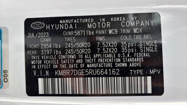 2024 Hyundai PALISADE Calligraphy