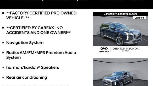 2024 Hyundai PALISADE Calligraphy