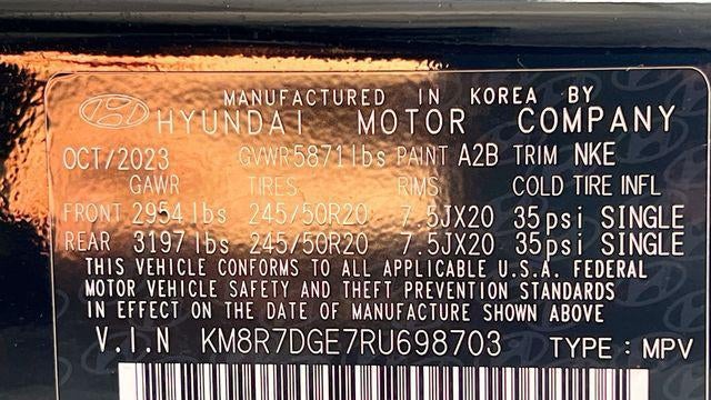 2024 Hyundai PALISADE Calligraphy Night Edition
