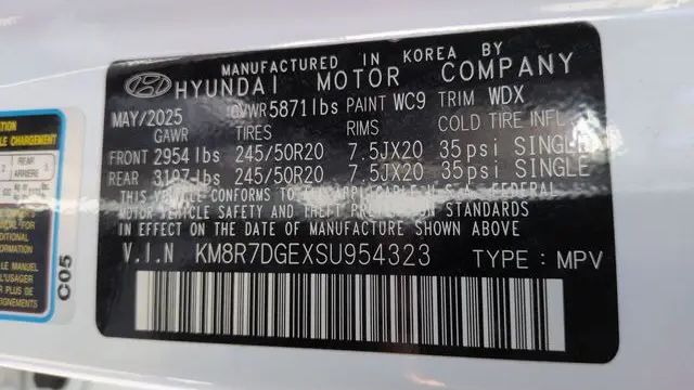 2025 Hyundai PALISADE Calligraphy