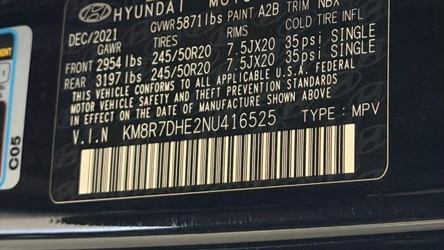 2022 Hyundai PALISADE Calligraphy