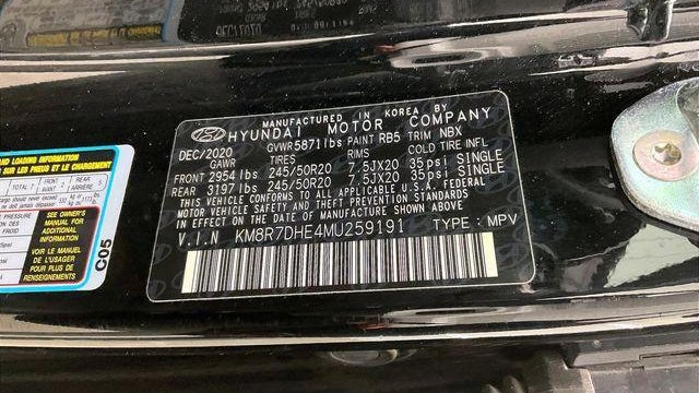 2021 Hyundai PALISADE Calligraphy
