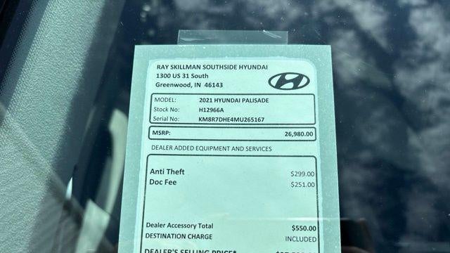 2021 Hyundai PALISADE Calligraphy