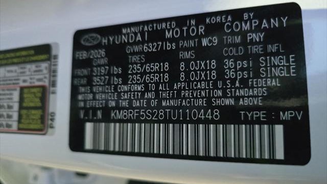 2026 Hyundai PALISADE SE