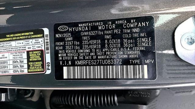 2026 Hyundai PALISADE SE