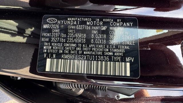 2026 Hyundai PALISADE SE
