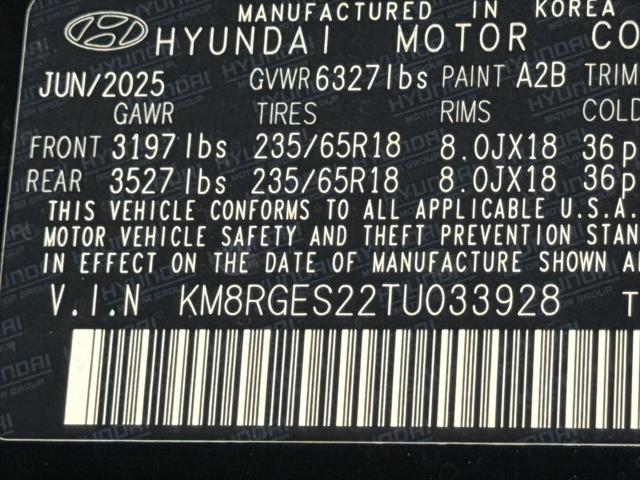 2026 Hyundai Palisade - $37,495