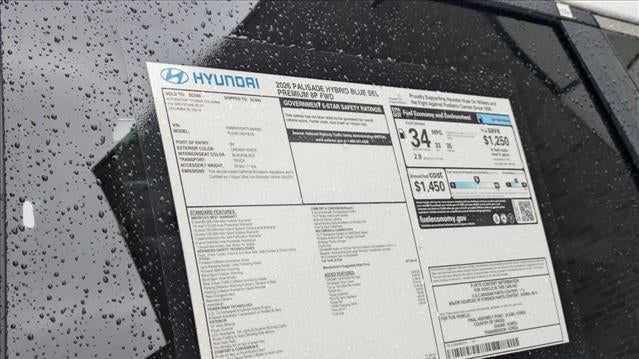 2026 Hyundai PALISADE Hybrid SEL Premium
