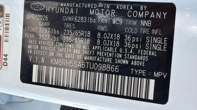 2026 Hyundai PALISADE Hybrid SEL Premium