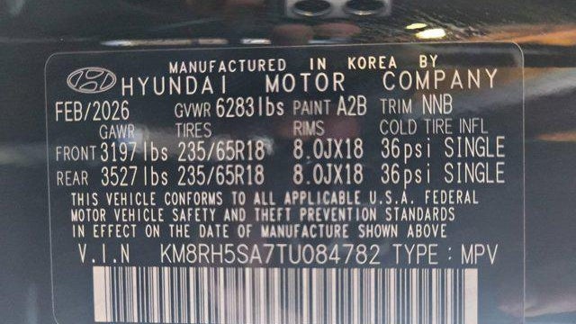 2026 Hyundai PALISADE Hybrid SEL Premium