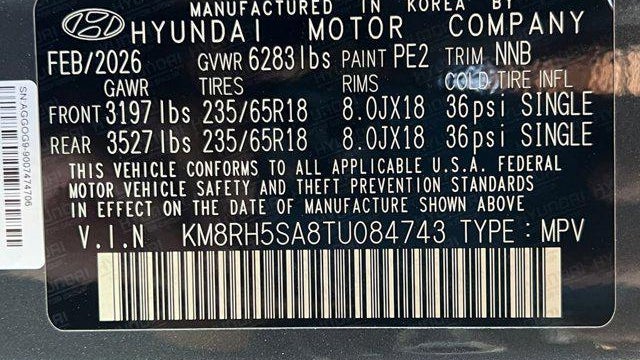 2026 Hyundai PALISADE Hybrid SEL