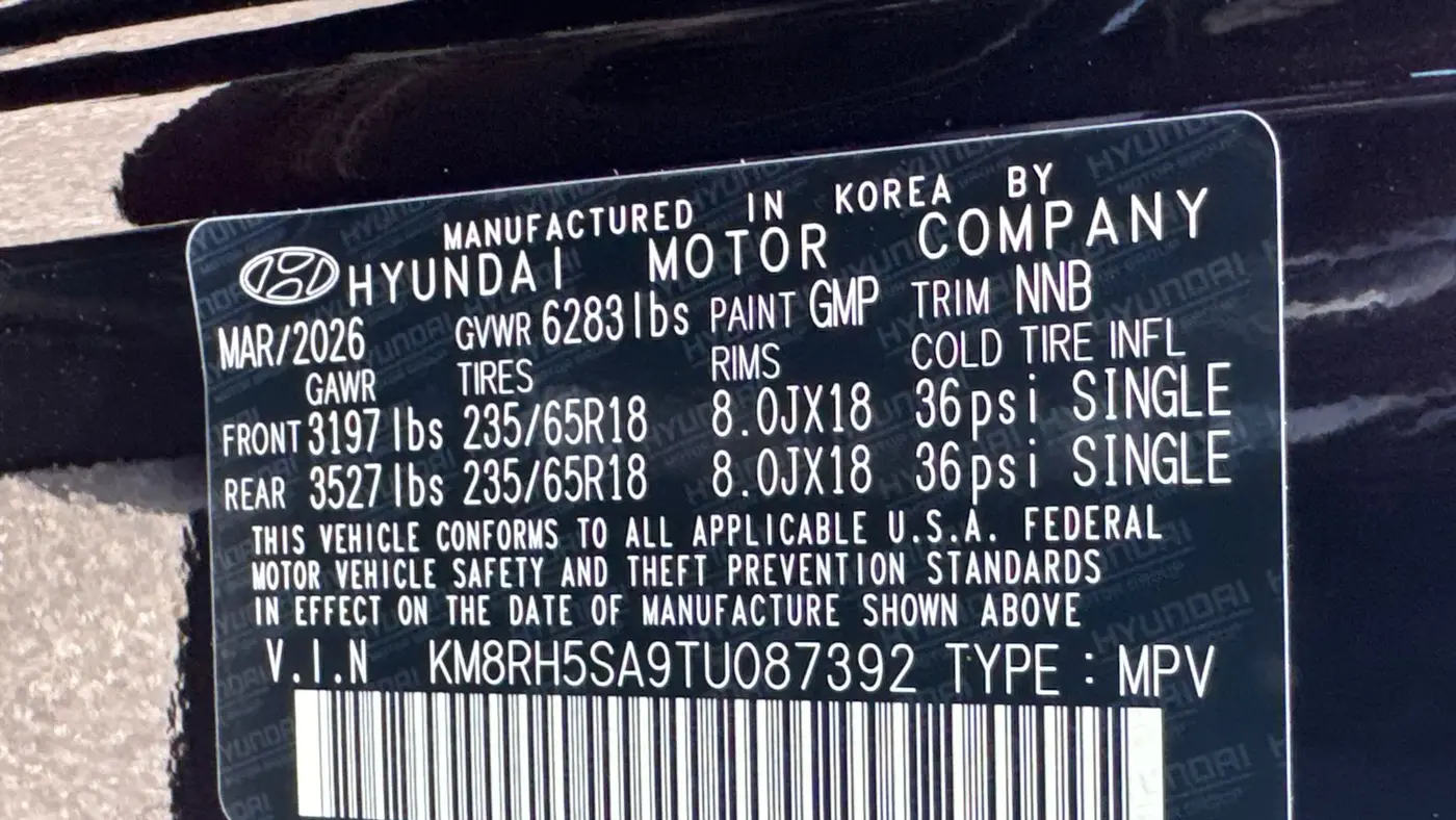2026 Hyundai PALISADE Hybrid SEL