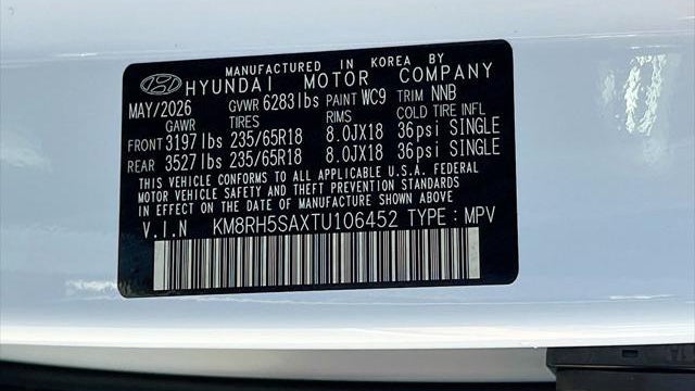 2026 Hyundai PALISADE Hybrid SEL