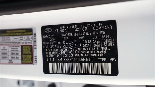 2026 Hyundai PALISADE Hybrid SEL