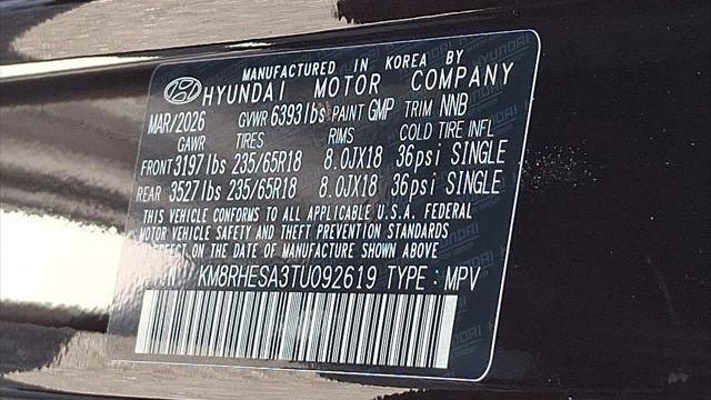 2026 Hyundai PALISADE Hybrid SEL Premium