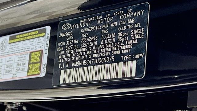 2026 Hyundai PALISADE Hybrid SEL
