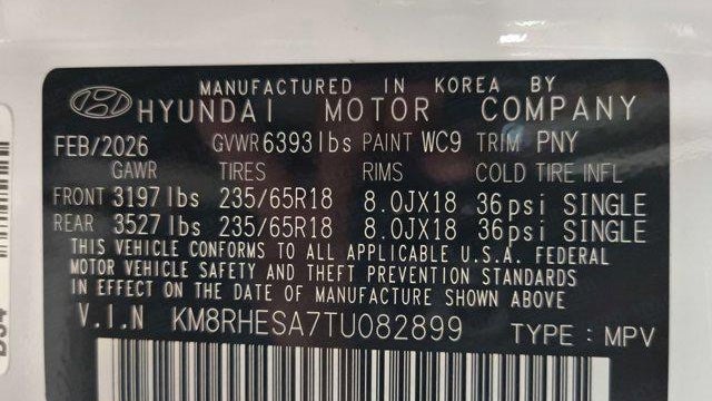 2026 Hyundai PALISADE Hybrid SEL