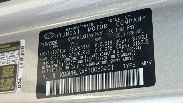 2026 Hyundai PALISADE Hybrid SEL